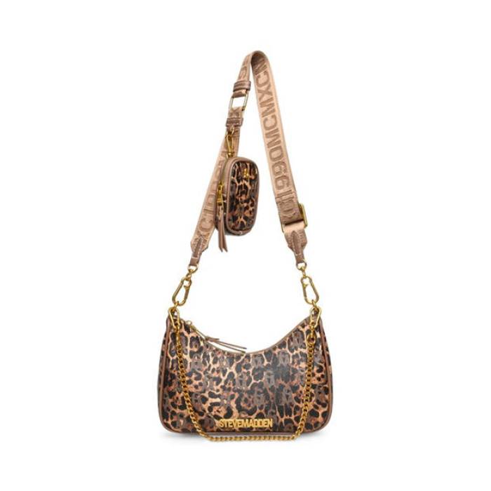 スティーブマデン Steve Madden 【 Women\u0027s Bvice Cross Body Bags Women Leopard 】 レディース レディース ヒョウ柄 レオパード