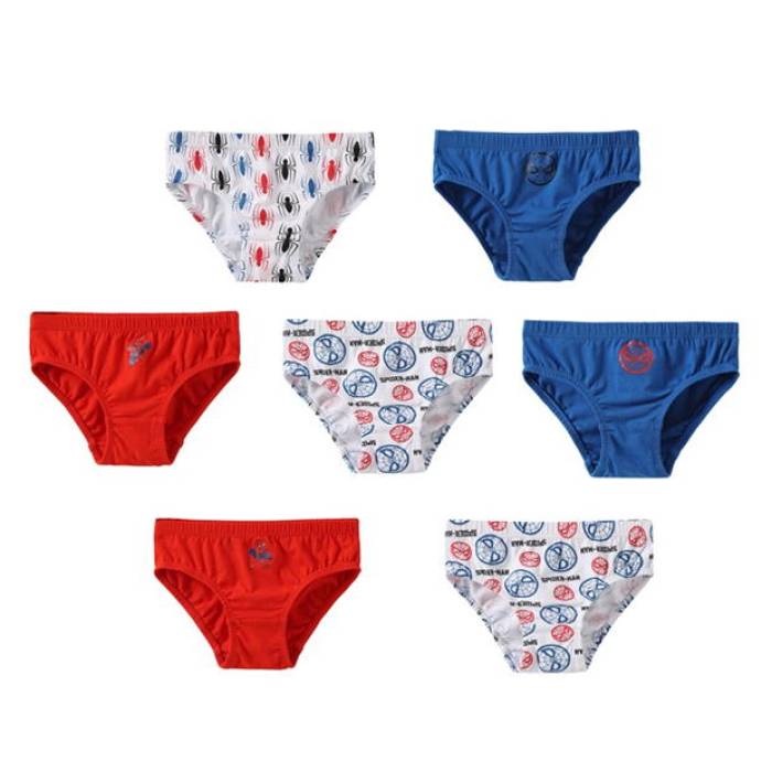 Character 【 Boy\u0027s 7Pk Briefs Unisex Spiderman 】 ユニ一発やる