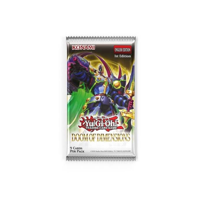 Yu-Gi-Oh 【 Doom Of Dimensions Booster Pack Unisex Booster Pack 】 ユニセックス