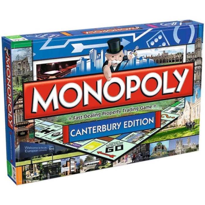 Monopoly 【 Unisex Adults Regional Board Games Unisex Canterbury 】 ユニ一発やる