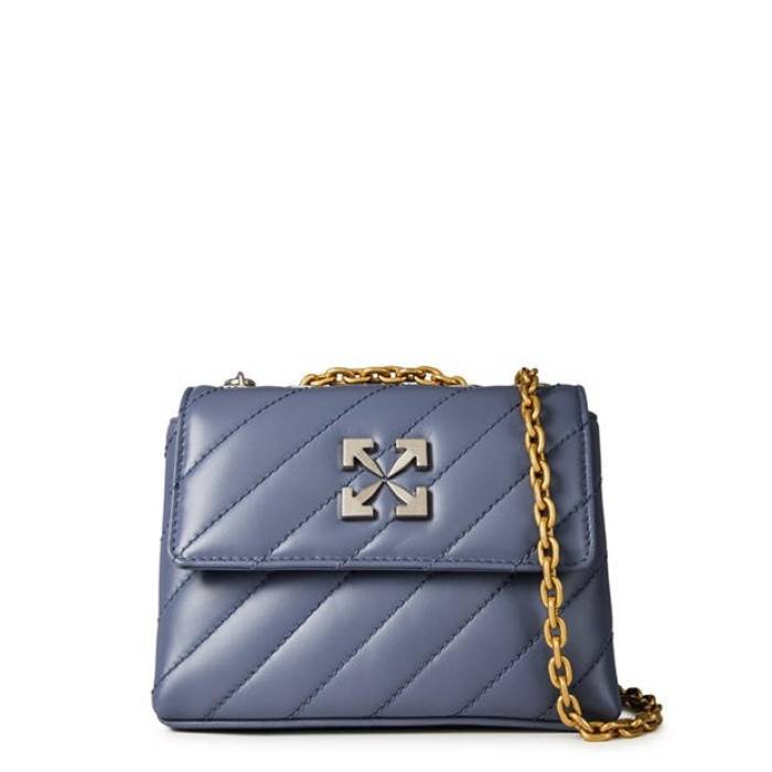 Off White 【 Women\u0027s Jackhammer Shoulder Bag Women Dark Grey 】 レディース 御徒面子 レディース 薄墨色 薄墨色