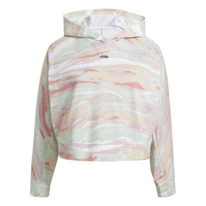アディダス Adidas Originals 【 Women\u0027s Over The Head Hoodie Women Multi Colour 】 レディース フーディー パーカー レディース