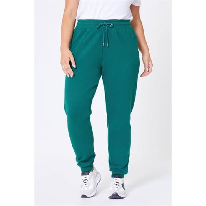 Be You 【 Basic Open Hem Fleece Joggers Women Green 】 フリース ジョガーパンツ レディース green 緑・緑であること