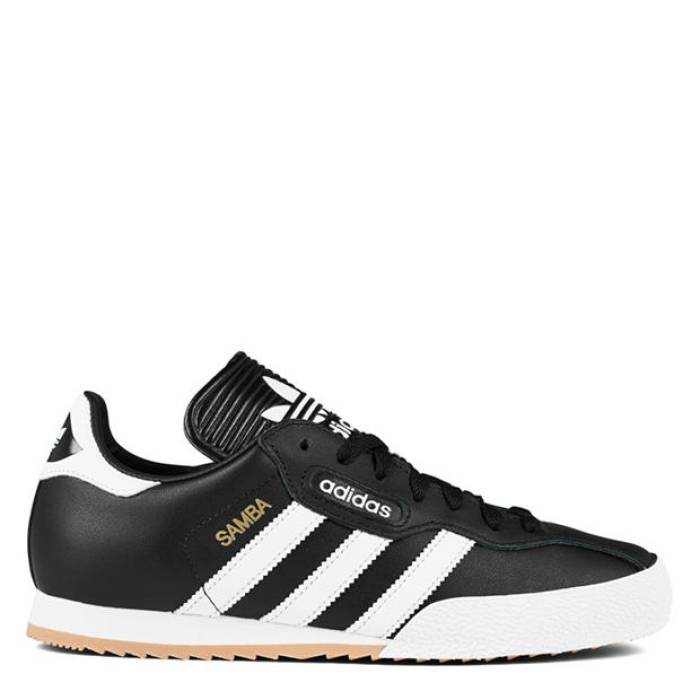 アディダス Adidas 【 Samba Super Mens Trainers Men Black/White 】 サンバ メンズ シューズ スニーカー メンズ 黒色 ブラック 白色 ホワイト