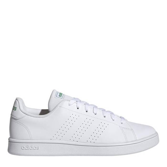 アディダス Adidas 【 Advantage Base Low-Top Trainers Boys Kids White/ White 】 シューズ スニーカー ジュニア キッズ 白色 ホワイト