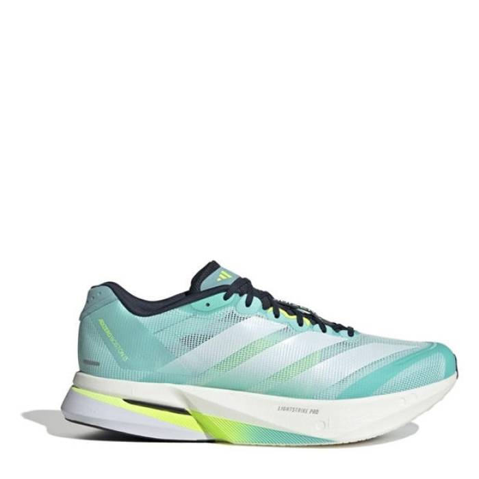 アディダス Adidas 【 Adizero Boston 13 Road Running Shoes Mens Men Flash Aqua 】 アディゼロ ボストン 13 サーティーン シューズ 運動靴 メンズ メンズ アクア