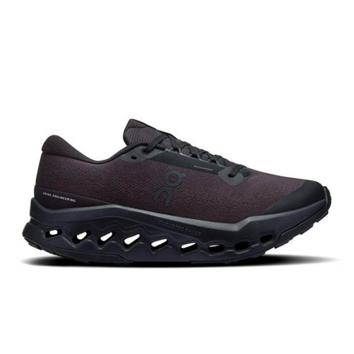 オン On 【 Cloudsurf Off-Road Trail Running Shoes Women Black 】 シューズ 運動すること靴 レディース 黒いこと 黒いこと
