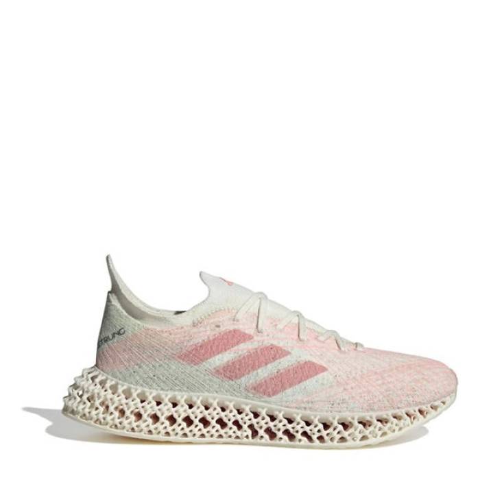 アディダス Adidas 【 4Dfwd X Strung W Road Running Shoes Womens Women Off White/Pink 】 シューズ 運動靴 レディース レディース 白色 ホワイト pink ピンク｜スニケス