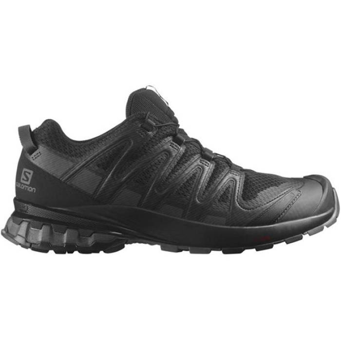 サロモン Salomon 【 Xa Pro 3D V8 Trail Running Shoes Mens Men Black/Black 】 労働者階級 シューズ 運動すること靴 メンズ メンズ 黒いこと 黒いこと