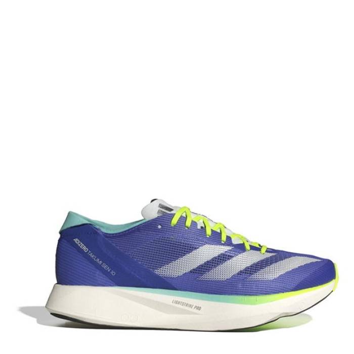 アディダス Adidas 【 Adizero Takumi Sen 10 Womens Running Shoes Women Cobalt Blue 】 アディゼロ レディース シューズ 運動靴 レディース 青色 ブルー