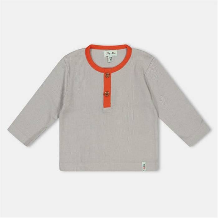 Lilly And Sid 【 \u0026 Sid Multicoloured Stripe Print And Plain Top -2 Pack Kids Multi 】 Stripe 縞模様 御坊っちゃん キッズ