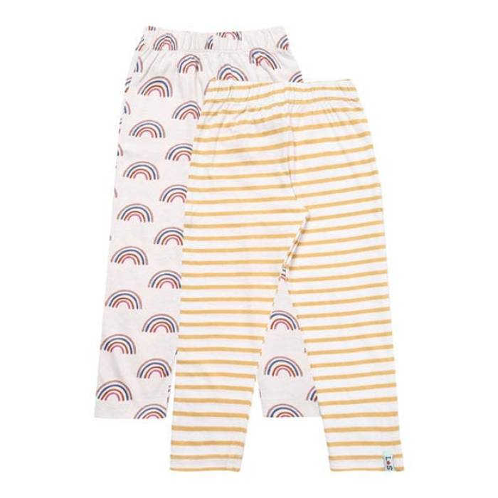 Lilly And Sid 【 Rainbow Leggings Kids Multi 】 虹色 虹霓 レギンス・タイツ お坊っちゃん キッズ