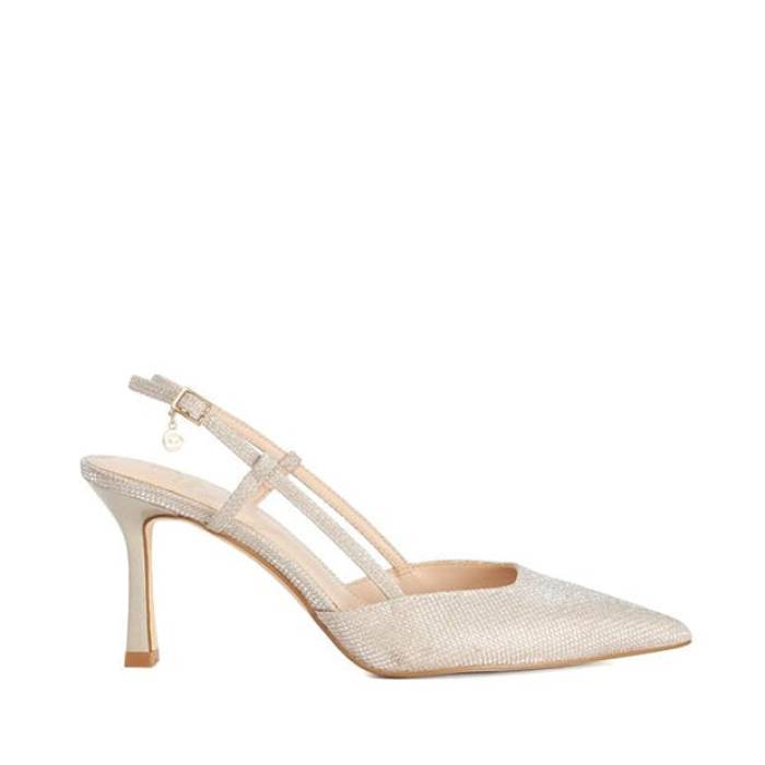 デューンロンドン Dune London 【 Women\u0027s Composure Stiletto Court Shoes Women Gold Synthetic 】 レディース 厚地の外套 シューズ 運動すること靴 レディース ゴールド