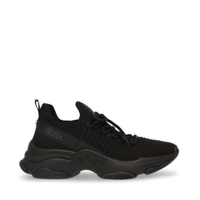 スティーブマデン Steve Madden 【 Women's Runners Women Black/Black 】 レディース レディース 黒色 ブラック
