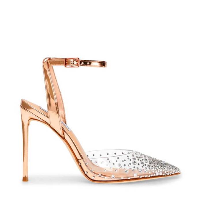 スティーブマデン Steve Madden 【 Revert Heel Women Rose Gold 】 踵 レディース Rose サクラ色 ゴールド