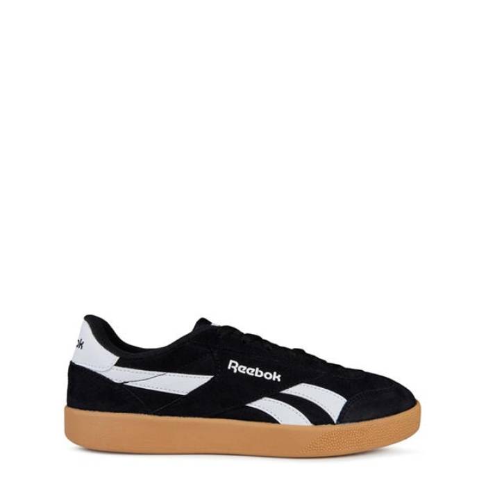 リーボック Reebok 【 Smash Edge Low-Top Trainers Men Black/Wht/Gum 】 シューズ スニーカー メンズ 黒いこと 黒いこと