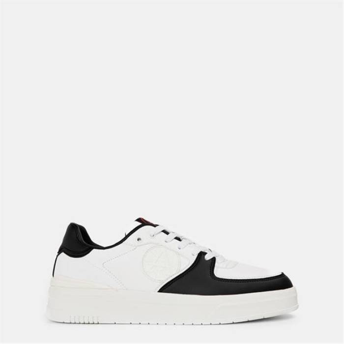 Arctic Army 【 Men\u0027s Falcon Low-Top Trainers Men Wht/Blk Cb029 】 メンズ シューズ スニーカー メンズ