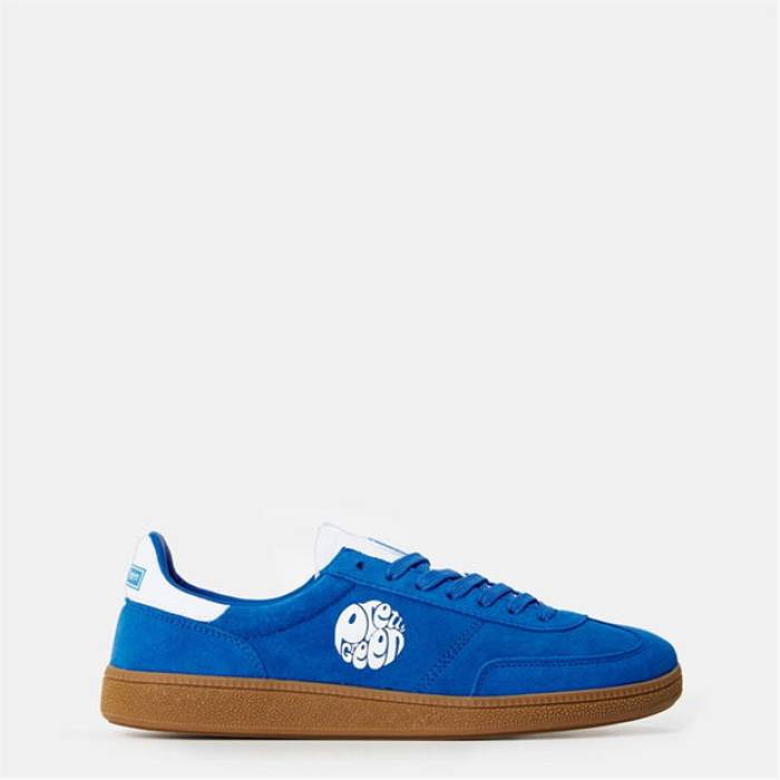 プリティーグリーン Pretty Green 【 Pg Ramblas Low-Top Trainers Men Sky Blue/White 】 シューズ スニーカー メンズ スカイ 青色 ブルー 白色 ホワイト|スニケス