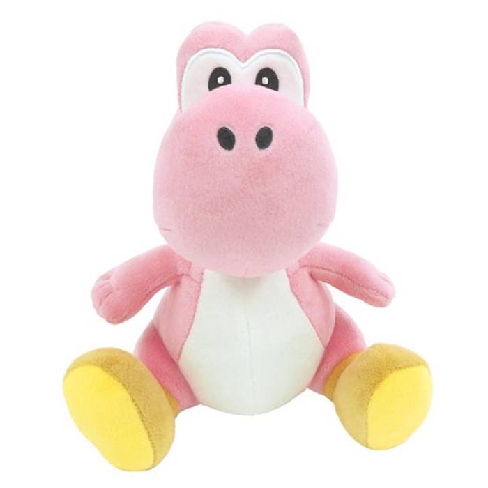 Super Mario 【 Official Green Yoshi Plush Small Unisex Pink 】 green 緑・緑であること ユニ一発やる pink サクラ色