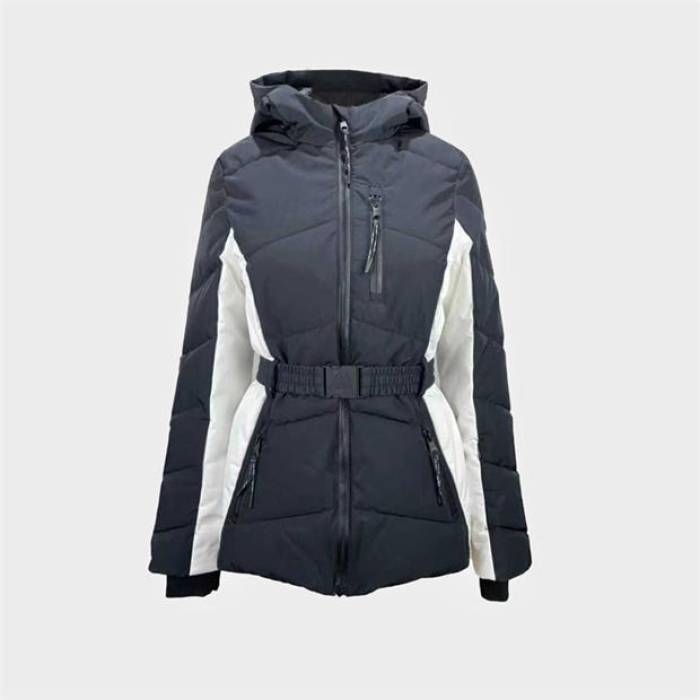 ジャック ウィルス Jack Wills 【 Hooded Puffer Ski Jacket Women Black 】 フード付 Jacket ジャケット レディース 黒色 ブラック｜スニケス 36,790円