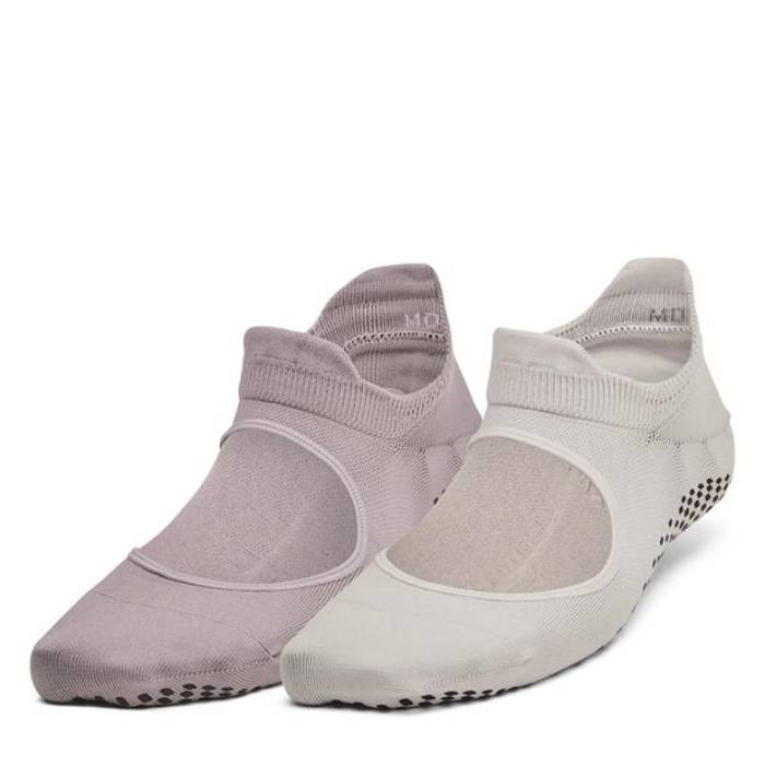 アンダーアーマー Under Armour 【 Breathe Balance Trainers Socks Women Grey 】 シューズ スニーカー ソックス・靴下 レディース 灰色 グレー