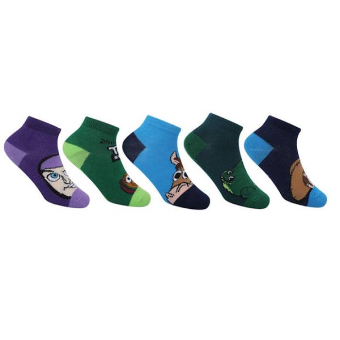 Character 【 Trainer Sock 5Pk Children Kids Toy Story 】 調教師 お坊っちゃん キッズ