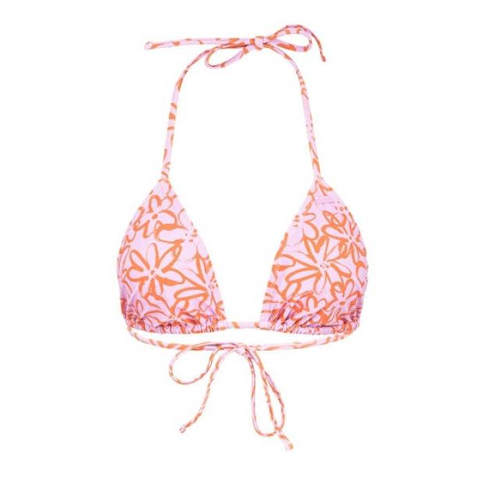 Soulcal 【 Tie Bikini Top Womens Women Pink Floaral 】 ネクタイ レディース レディース pink ピンク