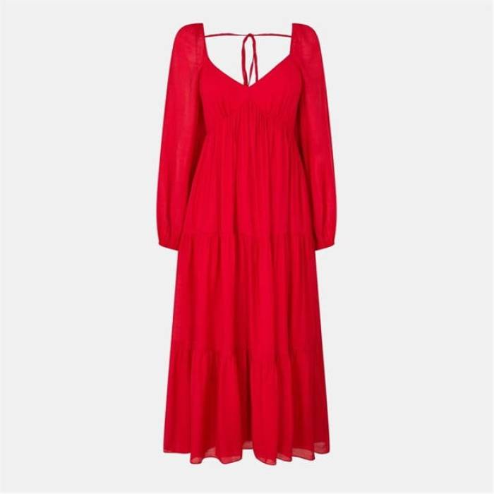 Nobodys Child 【 Women\u0027s Char Maxi Dress Women Red 】 レディース 御召しもの レディース Red 赤・赤いこと