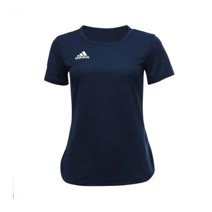 アディダス Adidas 【 Regular Fit T-Shirt Women Navy 】 Tシャツ レディース 紺色 ネイビー