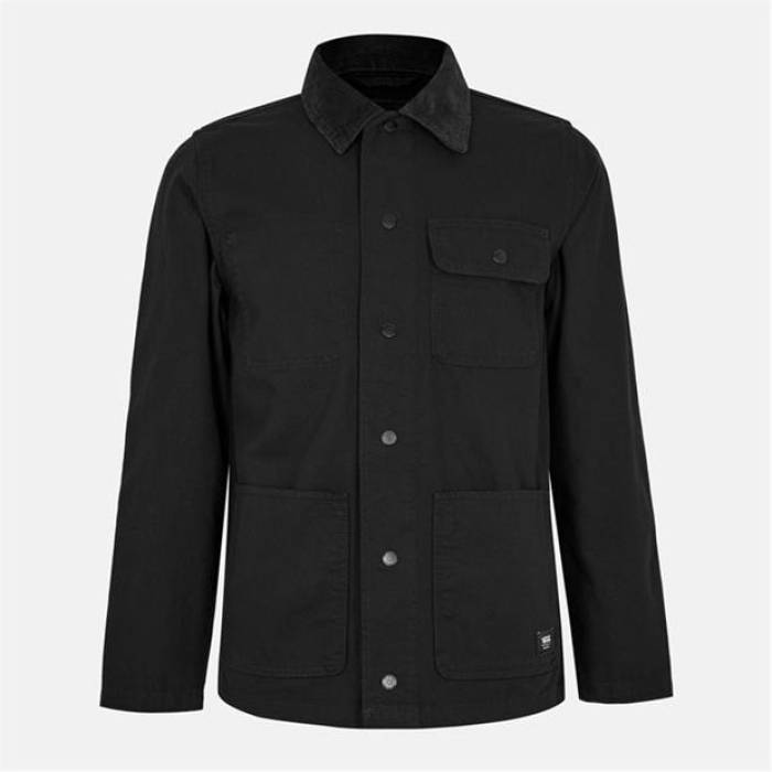 ヴァンズ Vans 【 Men's Chore Field Jacket Men Black 】 メンズ Field フィールド Jacket ジャケット メンズ 黒色 ブラック|スニケス