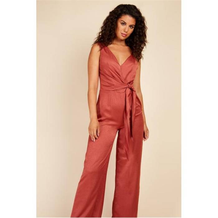 リトルミストレス Little Mistress 【 Jumpsuit Women Coral Rose 】 ジャンプスーツ レディース Rose ローズ