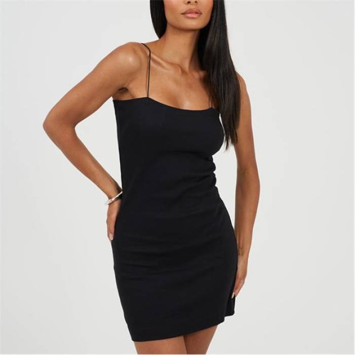 ブレイブソウル Brave Soul 【 Strap Dress Ld99 Women Black 】 ストラップ ドレス レディース 黒色 ブラック