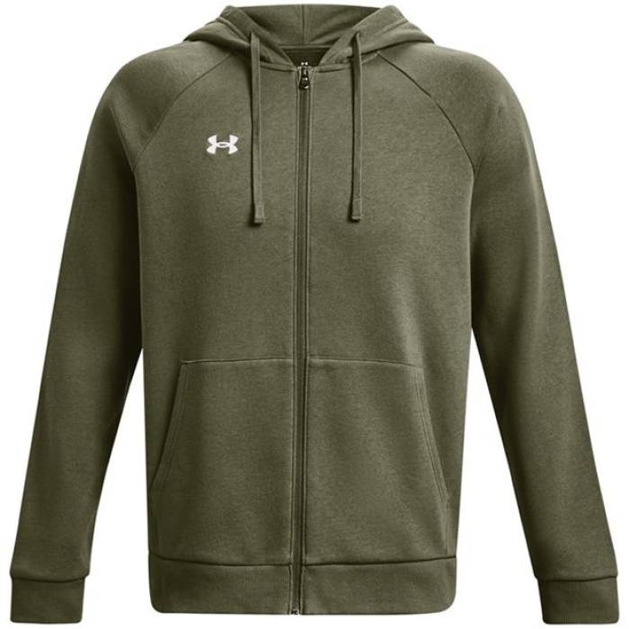 アンダーアーマー Under Armour 【 Armour Ua Rival Fleece Full-Zip Hoodie Mens Men Marine Od Green 】 ライバル フリース フルジップ フーディー パーカー メンズ メンズ green 緑・グリーン