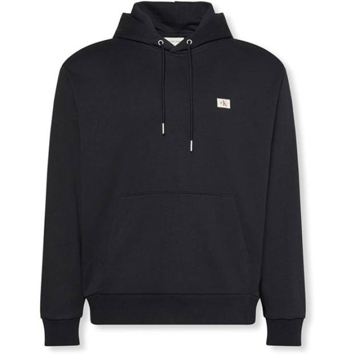 カルバンクライン ジーンズ Calvin Klein Jeans 【 Men's Ckj Woven Over-The-Head Hoodie Men Black Ub1 】 メンズ Woven ウーブン フーディー パーカー メンズ 黒色 ブラック|スニケス