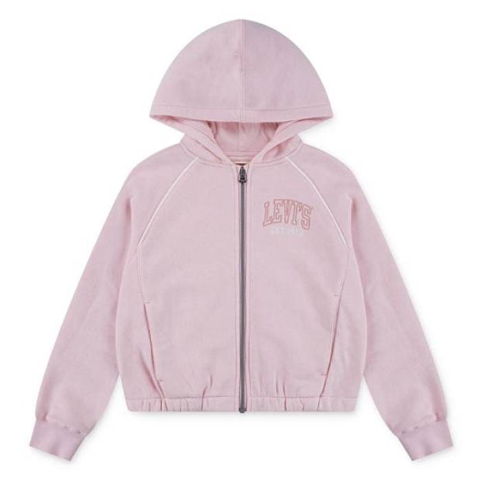 リーヴァイズジーンズ Levis 【 Kids\u0027 Zip Hoodie Kids Rose Agj 】 フーディー パーカー お坊っちゃん キッズ Rose サクラ色