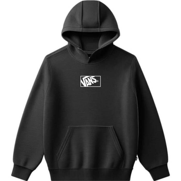 ヴァンズ Vans 【 Unisex Kids\u0027 Box Hoodie Kids Black Blk 】 ボックス席 フーディー パーカー お坊っちゃん キッズ 黒いこと 黒いこと