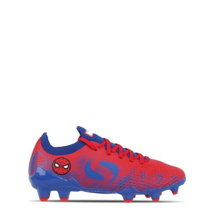 Sondico 【 Blaze Childrens Fg Football Boots Kids Spiderman 】 フットボール ブーツ ジュニア キッズ