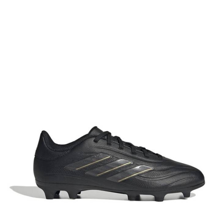 アディダス Adidas 【 Copa Pure 2 League Juniors Firm Ground Football Boots Kids Core Black/Crbn 】 ピュア フットボール ブーツ ジュニア キッズ コア 黒色 ブラック
