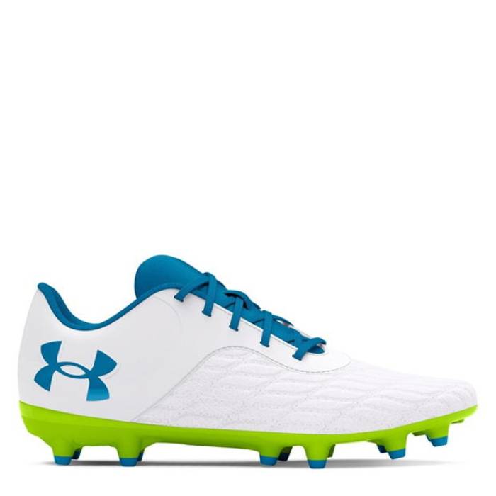 アンダーアーマー Under Armour 【 Magnetico Select Junior Firm Ground Football Boots Kids White/Yellow 】 Select セレクト フットボール ブーツ ジュニア キッズ 白色 ホワイト yellow 黄色・イエロー