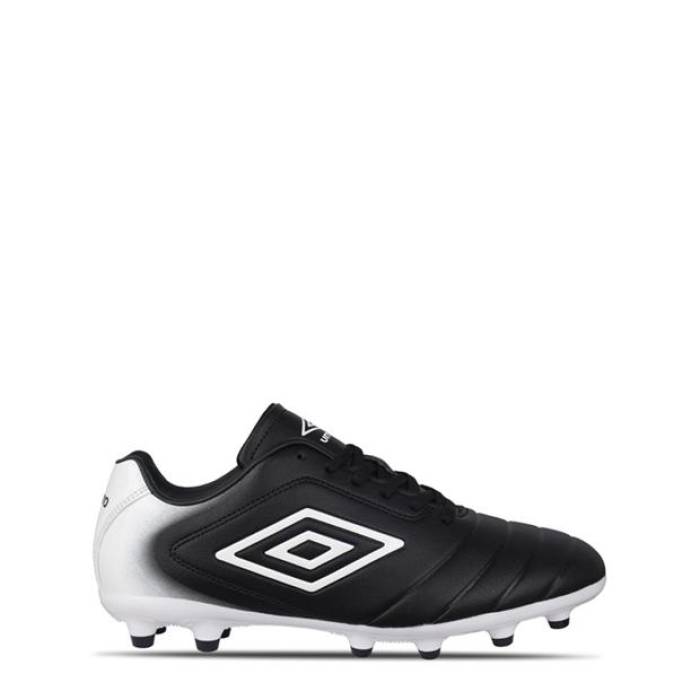 アンブロ Umbro 【 Calcio Firm Ground Football Boots Kids Black/White 】 フットボール ブーツ ジュニア キッズ 黒色 ブラック 白色 ホワイト