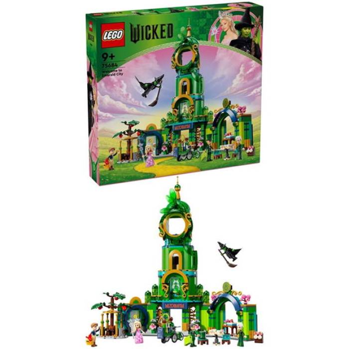 レゴ Lego 【 Wicked 75684 Welcome To Emerald City Unisex 75684 】 シティ ユニ一発やる
