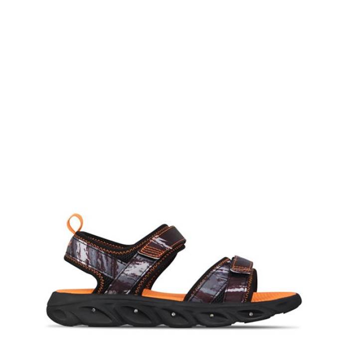 Slazenger 【 Light Up Sole Sandals Juniors Kids Black 】 サンダル ジュニア キッズ 黒色 ブラック｜スニケス