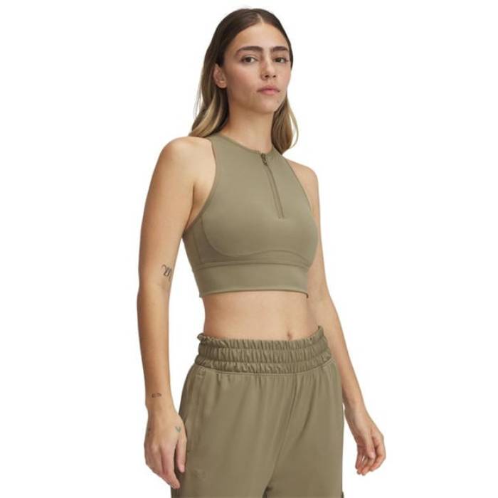 アンダーアーマー Under Armour 【 Meridian Zipped Performance Gym Vest Women Brown 】 パフォーマンス ベスト レディース 茶色 ブラウン