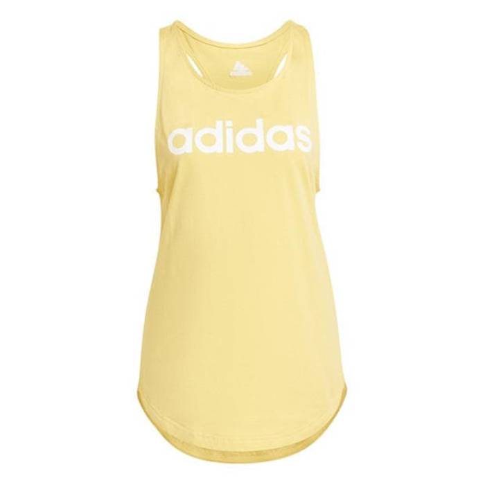 アディダス Adidas 【 Logo Tank Top Women Semi Sprk/White 】 ロゴ タンクトップ レディース 白色 ホワイト｜スニケス