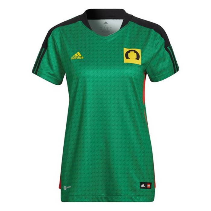 アディダス Adidas 【 Tiro X Lego T Shirt Women Green 】 レディース green 緑・緑であること