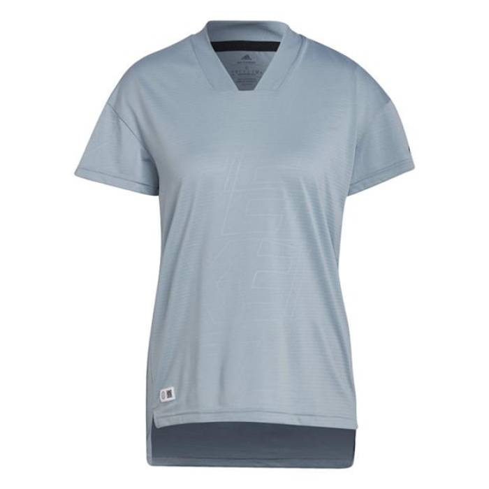 アディダス Adidas 【 Short-Sleeve Performance Gym Top Women Grey 】 パフォーマンス レディース 灰色 グレー