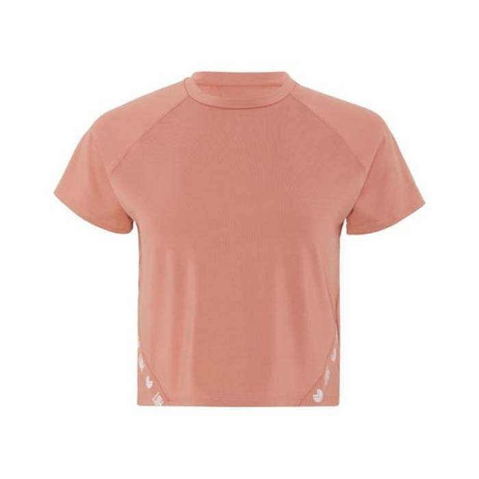 Hiit 【 Curve Gloss Logo Tee Women Orange 】 ロゴタイプ ティーシャツ レディース orange 橙・オレンジ色
