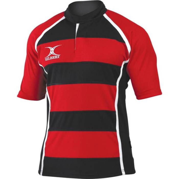 Gilbert 【 Adults Short-Sleeve Performance T-Shirt Men Red/Blk 】 演技 ティーシャツ メンズ Red 赤・赤いこと