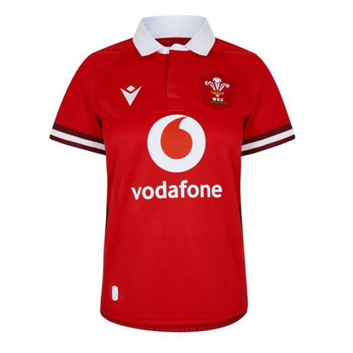 Macron 【 Wales Rugby 6 Nations Home Shirt 2023 Adults Men Red 】 ラグビー メンズ Red 赤・レッド 25,234円