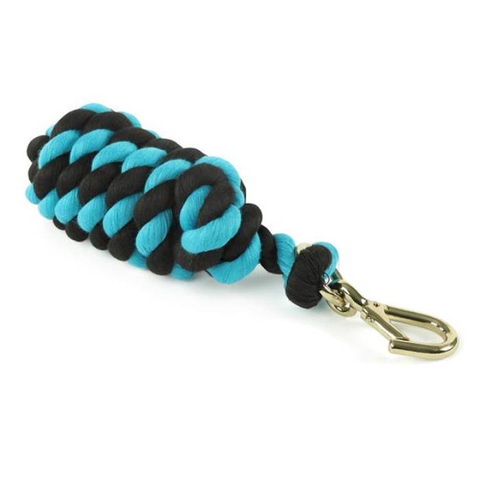 Shires 【 Two Tone Headcollar Leadrope Unisex Black/Teal 】 ユニセックス 黒色 ブラック